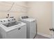 Laundry room with modern appliances at 4120 Village Nw Blvd, Conover, NC 28613