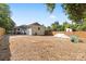 Large backyard with a shed and garden at 1626 S Wendover Rd, Charlotte, NC 28211