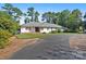 Ranch house with a circular driveway and mature trees at 1626 S Wendover Rd, Charlotte, NC 28211