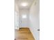 Clean and spacious entryway with hardwood floors and white door at 2070 Van Buren Rd, Sherrills Ford, NC 28673
