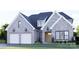 Charming two-story brick home with a two-car garage and well-manicured landscaping at 1211 Royal Prince Ct, Charlotte, NC 28211