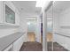 Hallway with ample amount of storage space at 640 Davie Ave, Statesville, NC 28677