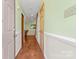 Bright entryway with hardwood floors and neutral color palette at 7507 Waxhaw Creek Rd, Waxhaw, NC 28173