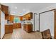 Kitchen boasts wood cabinets, tile floors, and a pantry at 7507 Waxhaw Creek Rd, Waxhaw, NC 28173