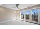 Bedroom with balcony access and city views at 112 Frazier Ave, Charlotte, NC 28216