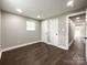 Spacious bedroom with hardwood floors and neutral walls at 4230 Northaven Dr, Charlotte, NC 28206