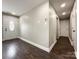 Bright entryway with hardwood floors and neutral walls at 4230 Northaven Dr, Charlotte, NC 28206