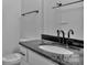 Bathroom with modern fixtures, granite countertop, and under-mount sink, offering style and functionality at 6169 Long Branch Rd, Salisbury, NC 28147