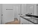 Stylish bathroom vanity features a granite countertop and modern fixtures, enhancing the space's functionality at 6169 Long Branch Rd, Salisbury, NC 28147