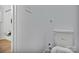 Compact bathroom featuring a modern toilet, offering essential comfort and practicality at 6169 Long Branch Rd, Salisbury, NC 28147