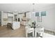 A great open-concept living space features a kitchen, dining, and living area at 2024 Cedar Falls Dr # 9, Waxhaw, NC 28173
