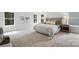 Spacious main bedroom features neutral decor, plush carpeting, and large windows for plenty of light at 2024 Cedar Falls Dr # 9, Waxhaw, NC 28173