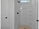 Bathroom featuring shower with white surround and modern fixtures at 6187 Long Branch Rd, Salisbury, NC 28147