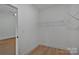 Walk-in closet with wire shelving providing lots of storage space at 6187 Long Branch Rd, Salisbury, NC 28147