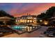 Stunning pool and patio area with lounge chairs at 4536 Fox Brook Ln, Charlotte, NC 28211