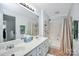 Double vanity bathroom with bathtub and shower at 5003 Sharon Rd # L, Charlotte, NC 28210