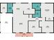 Detailed floor plan illustrating the layout of the home and room dimensions at 927 Kearney Dr, Shelby, NC 28152