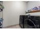 Laundry room with front load washer and dryer at 927 Kearney Dr, Shelby, NC 28152