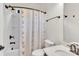 Clean bathroom with a shower/tub combo and updated vanity at 5267 Norway Ln, Rock Hill, SC 29732