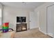 Bright bedroom with TV and storage at 5267 Norway Ln, Rock Hill, SC 29732