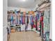 Large walk-in closet with ample hanging space and shelving at 5267 Norway Ln, Rock Hill, SC 29732