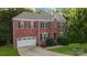 Brick two-story house with a two-car garage and landscaped yard at 5267 Norway Ln, Rock Hill, SC 29732