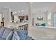 Open kitchen with island, breakfast bar, and dining area at 5267 Norway Ln, Rock Hill, SC 29732