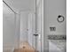 Bathroom featuring a granite countertop at 6217 Long Branch Rd, Salisbury, NC 28147