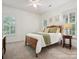 Bright bedroom with natural light, a ceiling fan, and comfortable furnishings at 927 Dericks Xing, Fort Mill, SC 29708