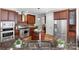 Spacious kitchen with stainless steel appliances and granite countertops at 160 Northington Woods Dr, Mooresville, NC 28117