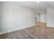 Spacious unfinished basement with neutral walls and wood-look flooring at 5031 Mclaughlin Loop # 60, Waxhaw, NC 28173