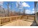 Wooden deck overlooking a wooded area with a view at 5031 Mclaughlin Loop # 60, Waxhaw, NC 28173