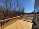 New home deck overlooking wooded area at 5031 Mclaughlin Loop # 60, Waxhaw, NC 28173