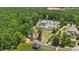 Expansive waterfront estate with a pool, private beach, boat dock, and meticulously landscaped grounds at 18304 Rosapenny Rd, Charlotte, NC 28278