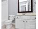 Simple bathroom with white vanity and toilet at 508 Cobbs Glen Ct, Rock Hill, SC 29732