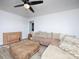Cozy living room with an ottoman, and a large sectional sofa at 3119 Hickory Hwy, Statesville, NC 28677