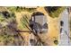 Aerial view showcases the home, yard, and surrounding street at 1628 Shannonhouse Dr, Charlotte, NC 28215
