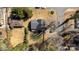 Aerial view showcases the home and surrounding neighborhood at 1628 Shannonhouse Dr, Charlotte, NC 28215