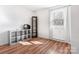 Light-filled bedroom featuring a large window and modern, minimalist decor at 1628 Shannonhouse Dr, Charlotte, NC 28215