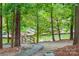 Pathway leads to a private dock overlooking the lake with boat slips at 2518 Wellesbourne Ln, Sherrills Ford, NC 28673