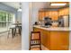 Modern kitchen with sleek countertops, stainless steel appliances, and ample storage at 2518 Wellesbourne Ln, Sherrills Ford, NC 28673