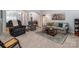 Comfortable living room featuring plush seating, stylish decor, and ample natural light at 2518 Wellesbourne Ln, Sherrills Ford, NC 28673