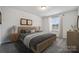 Bedroom with carpeted floor and neutral decor at 8336 Acadia Pkwy, Sherrills Ford, NC 28673