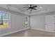 Bedroom with hardwood floors, recessed lighting and a window at 528 Moss Springs Rd, Albemarle, NC 28001