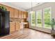 Kitchen featuring plenty of cabinets, natural light, and an adjacent desk area at 2105 Kennedy Dr, Indian Land, SC 29707