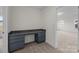 Bedroom featuring built-in desk with granite countertop and soft-close drawers at 633 Amberjack Pl, York, SC 29745