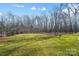 Large grassy backyard with mature trees at 3012 Wheatfield Dr, Waxhaw, NC 28173