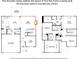 Detailed floorplan showcasing the layout of the home with room dimensions at 4684 Hopsack Dr # Cal0105, Indian Trail, NC 28079