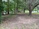 Landscaped backyard with lush trees offering shade at 6261 Burnhurst Ln, Denver, NC 28037