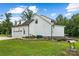 White two-story home with attached garage at 5811 Kristi Ln, Midland, NC 28107